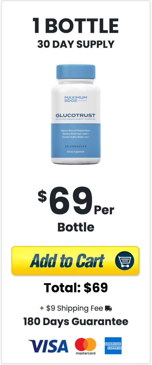 GlucoTrust - 1 bottle